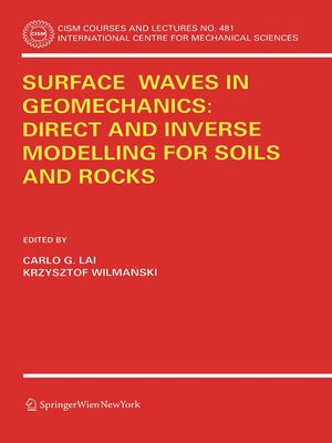 cover image of Surface Waves in Geomechanics